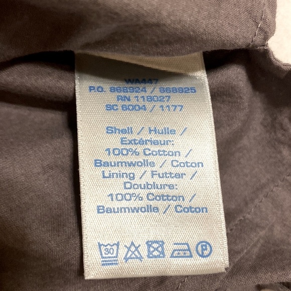 Boden 3/4 Length Sleeve Embroidered Top Gray Size 10. - Picture 7 of 7